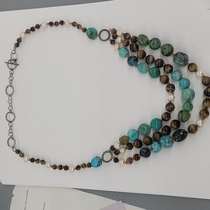 Beaded Necklace 925